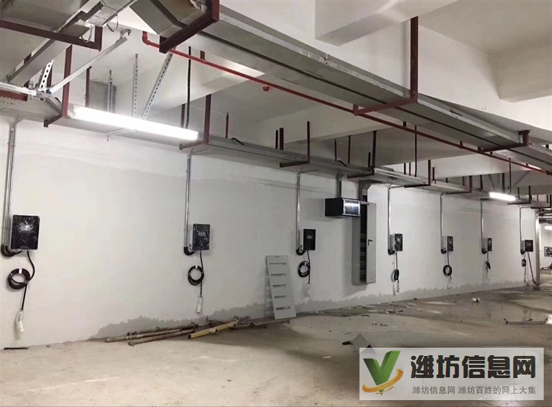 小區電動汽車充電站安裝